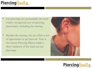New Trends of Ear Piercing - Piercing Easily