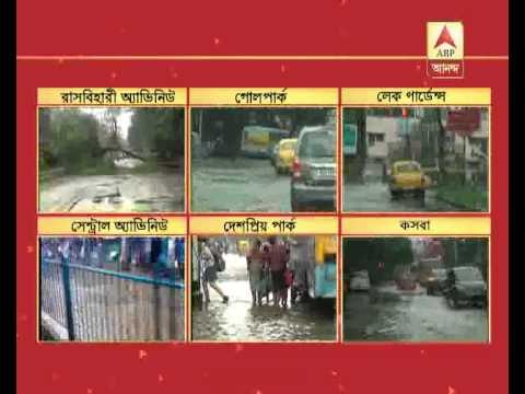 Heavy rains in Kolkata, waterlogging disrupts road traffic