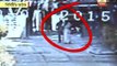 Caught on CCTV: Miscreant snatches a bag from a woman AT haridevpur
