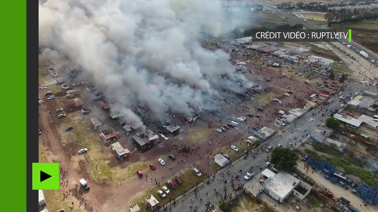 Mexique : les ruines fumantes du marché de feux d'artifice après l’explosion