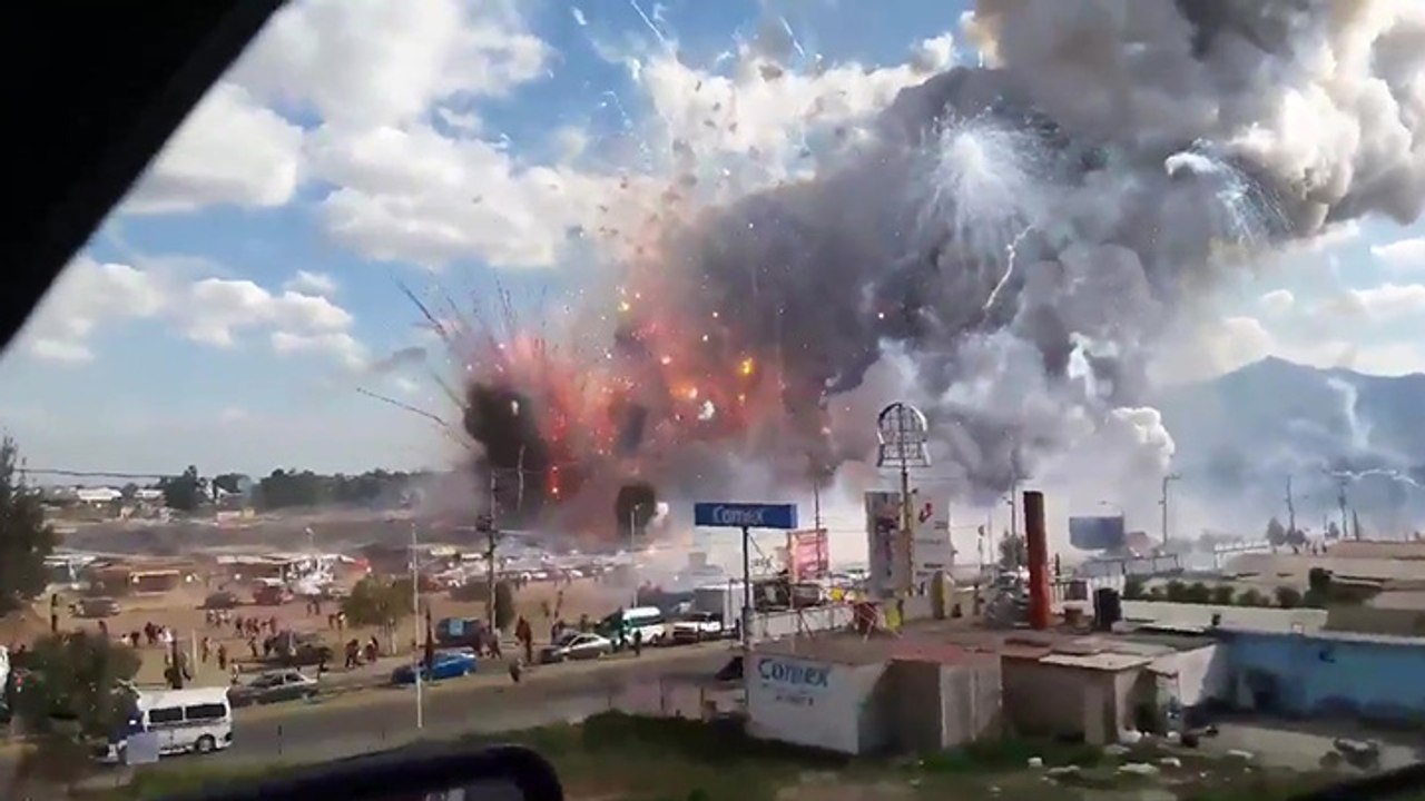 Explosion mortelle dans un marché au Mexique