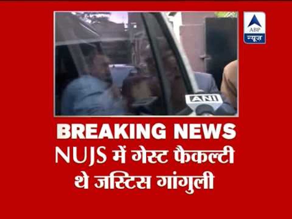 Justice AK Ganguly resigns from the post of guest faculty of NUJS