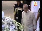 President Mukherjee, PM Modi pay tribute to APJ Abdul Kalam at Palam airport