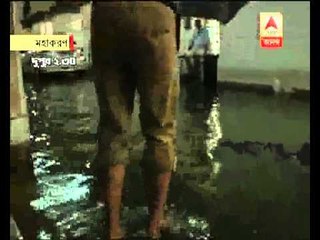 Heavy Rainfall in Central and North Kolkata, water inside Writers Building