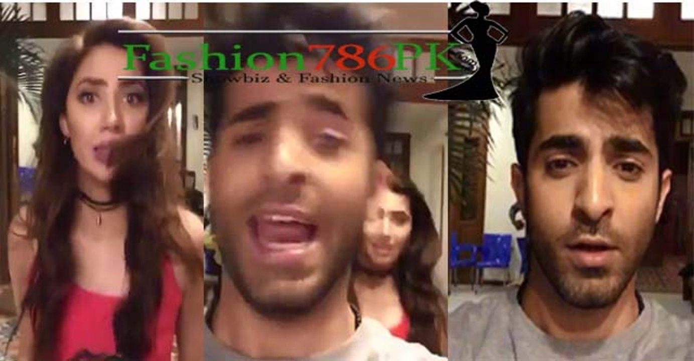 Mahira Khan & Sheheryar Munawar Latest Dubsmash Video Andaaz Apna Apna