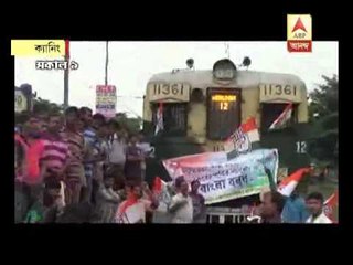 canning rail and road blocked on strike