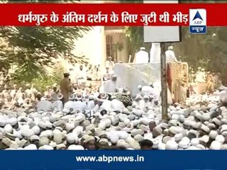 2 lakh mourners gather for Syedna Burhanuddin's funeral procession