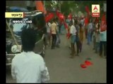 CPM supporters beaten harshly at Baharampore by TMC. Moinul Hasan injured