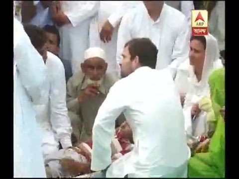 Rahul Gandhi meets ceasefire violation victims in Jammu and Kashmir