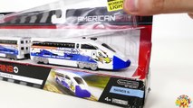 TRAINS AND CARS FOR KIDS: PowerTrains Rock Freight Train   Cars for Kids Toys Review Carto