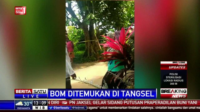 Polisi Sterilkan Lokasi Penggerebekan Teroris Tangsel Radius 300 Meter