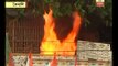 Congress, Trinamul supporters clash in Kaikhali, many motorbikes, cars set afire