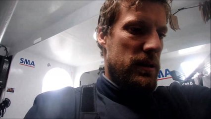 J45 : La réaction de Paul Meilhat suite à son avarie de quille / Vendée Globe
