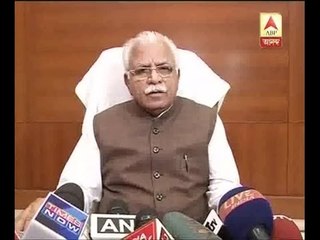 Manohar Khattar claims, his statement has been  twisted