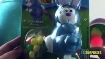 Learn Sizes with Surprise Eggs small medium Large Easter Eggs Toys Bunny Disney Cars Toys ABC
