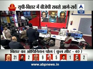 ABP News opinion Poll: Modi wave in Up and Bihar