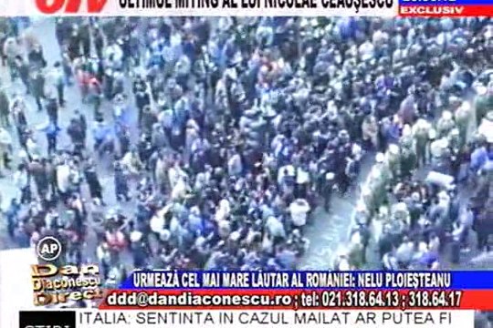 Revolutia Romana din Decembrie 1989 - Intercontinental Bucharest