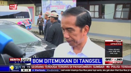 Presiden Puji Gerak Cepat Polri Atasi Teror Bom