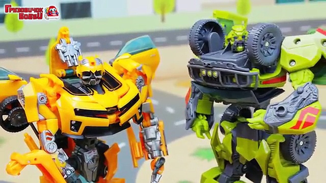 Трансформеры. Похищение Айронхайда. Бамблби, Рэтчет, Блэкаут. Мультфильм про трансформеров. Мультик