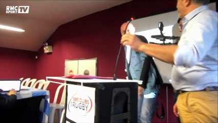 Bernard Laporte a défendu son projet d'organisation du Mondial 2023