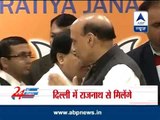 Upset BJP leader Harin Pathak cancels press conference after meeting Rajnath Singh