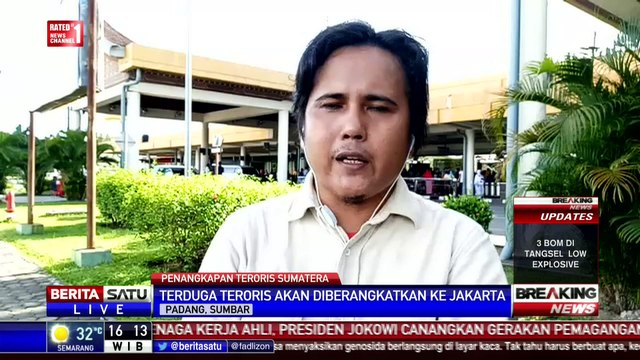 Terduga Teroris yang Ditangkap di Sumbar Diberangkatkan ke Jakarta