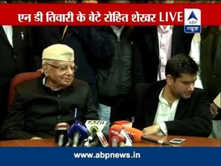 Watch Full PC: ND Tiwari accepts Rohit Shekhar as his biological son
