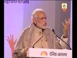 Modi opens his mouth on intolerance