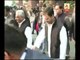 Rahul Gandhi and other congress leaders agitated outside Parliament in demand of VK Sing's