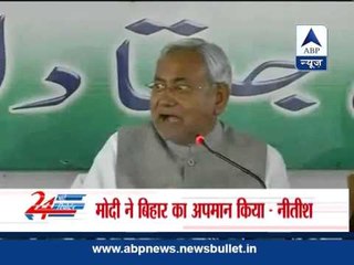 Nitish gives back Modi in equal measure