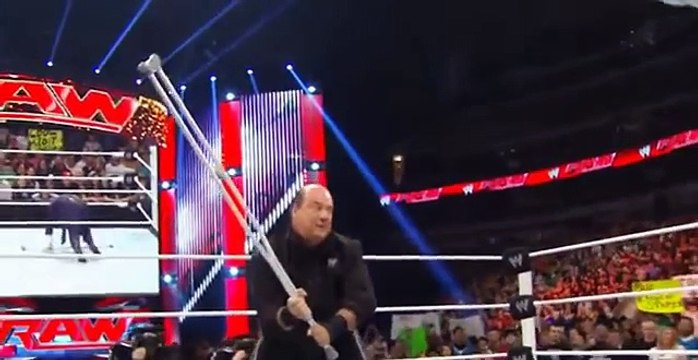 Wwe Raw 25 July 2016 Brock Lesnar Return but is surprised of The Triple H