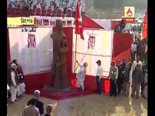 cpm leaders pay tribute to Shahid Bedi in brigade