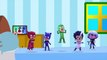 PJ Masks Nursery rhyme - 5 Little Monkeys Jumping On The Bed By Play Nursery Rhymes