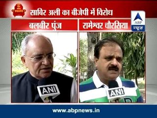 Sabir Ali faces staunch opposition in BJP