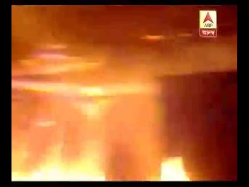 Fire at a market of Malbazar in Jalpaiguri
