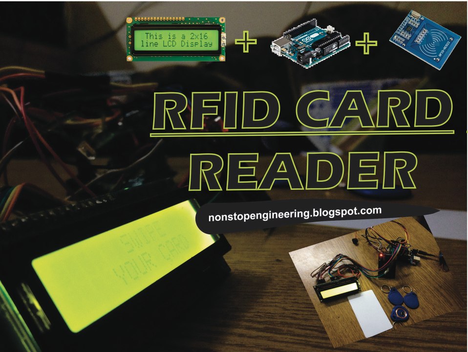RFID CARD READER WITH ARDUINO,RFID-RC522 and LCD 16x2 - YouTube