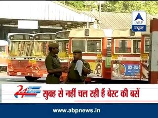BEST buses drivers, conductors go on flash strike in Mumbai