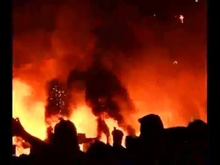 Devastating fire at Make In India program in Mumbai