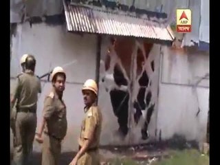 Fire at chair factory is becoming dangerous, all the residents of neighbouring complex shi