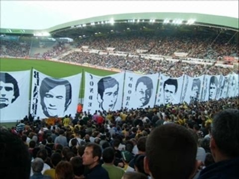 Tifos du match Nantes - Brest