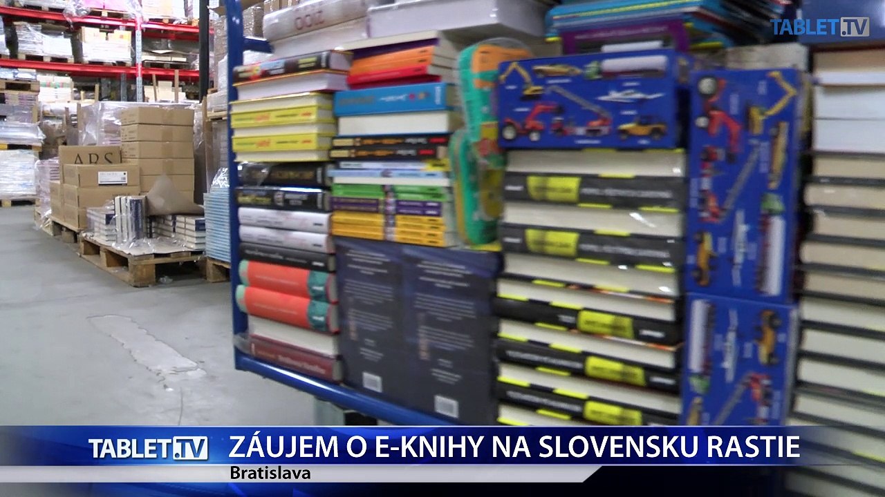 Záujem o e-knihy na Slovensku rastie