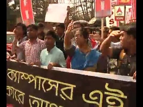 SFI demands VC's resignation on Burdwan University students' beaten issue