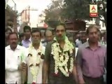 TMC leaders who are accused in beating students get honoured after getting bail from Court