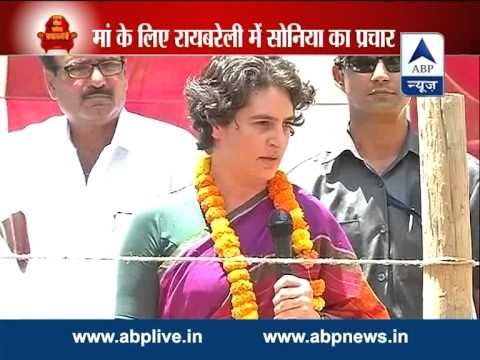 Priyanka Gandhi campaigns for mother Sonia Gandhi in Rae Bareli
