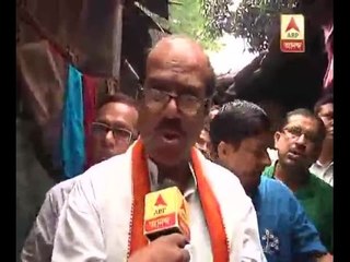 TMC candidate Javed Khan campaigns