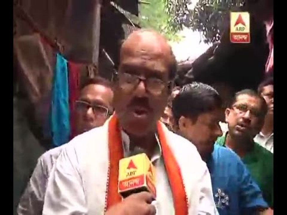 TMC candidate Javed Khan campaigns