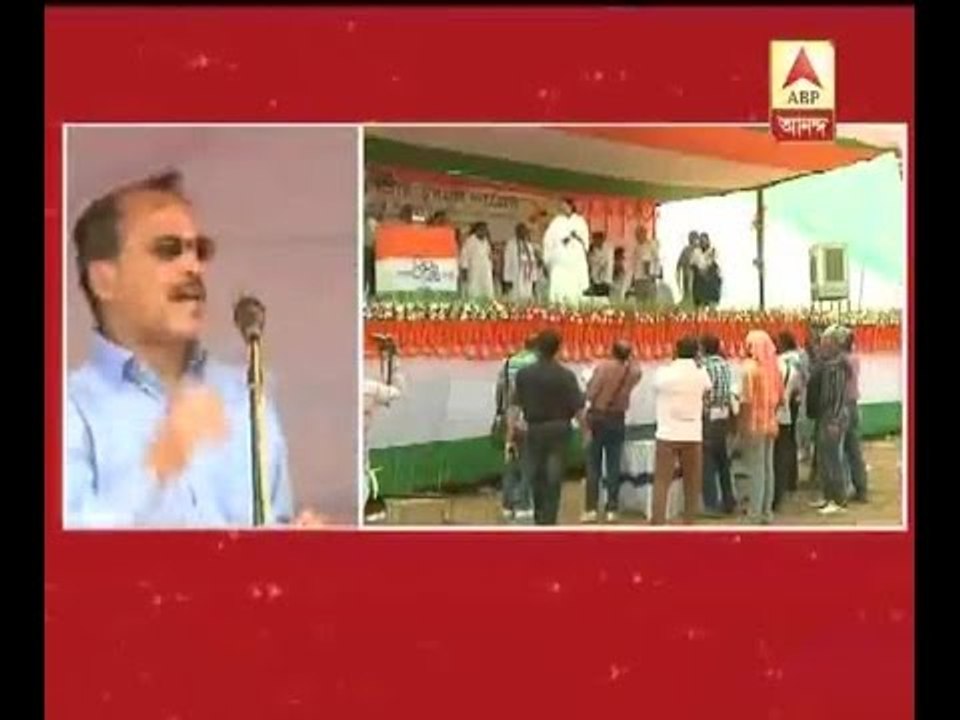 adhir attacks mamata