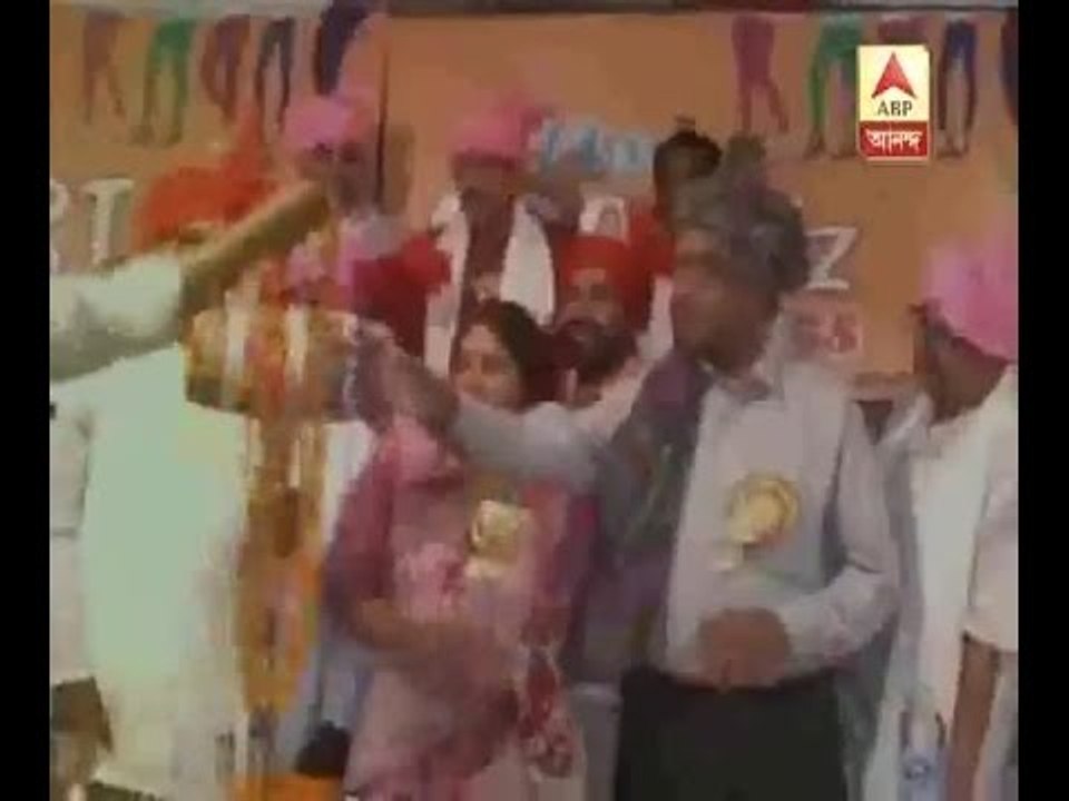 holi celebration at Allahabad