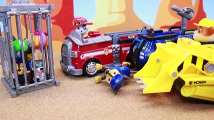 Paw Patrol Baby Pups Kidnapped and Jailed in Cage Super Pups Apollo Fights Fire-Breathing Dragon