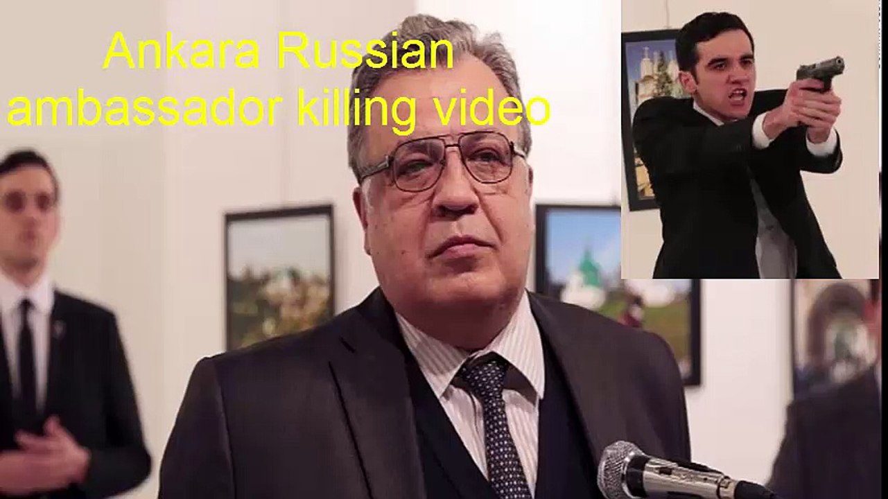 New footage of the Ankara assassination emerges